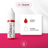 01 Scarlet - 15ml