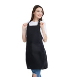 Disposable Black Plastic Apron 100Pcs